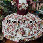 Vestido Huasa competición diseñado en crea 100% algodón