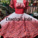 Vestido Huasa competición diseñado en bistrech