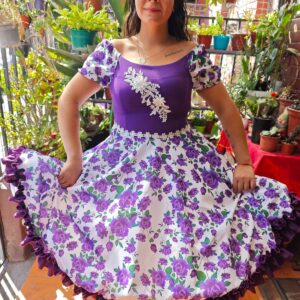 Vestido huasa Linda Pasión